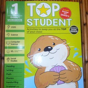 NEW Top Student Grade 1 Workbook